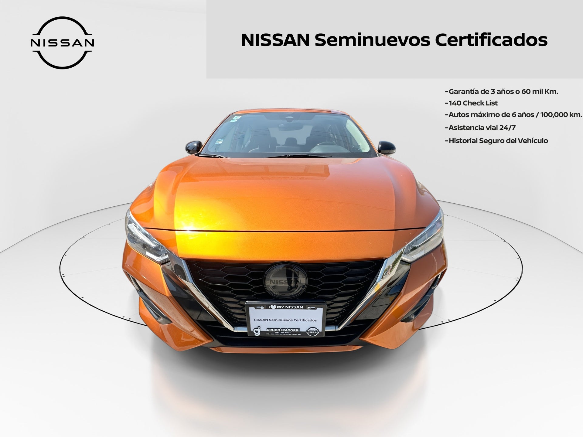 2023 Nissan SENTRA 4 PTS SR CVT AAC ASTOS DEPORTIVOS BOSE QC F LED RA-18